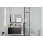 Wall Hung Vanity Blanche Series 900mm 3D Gunmetal